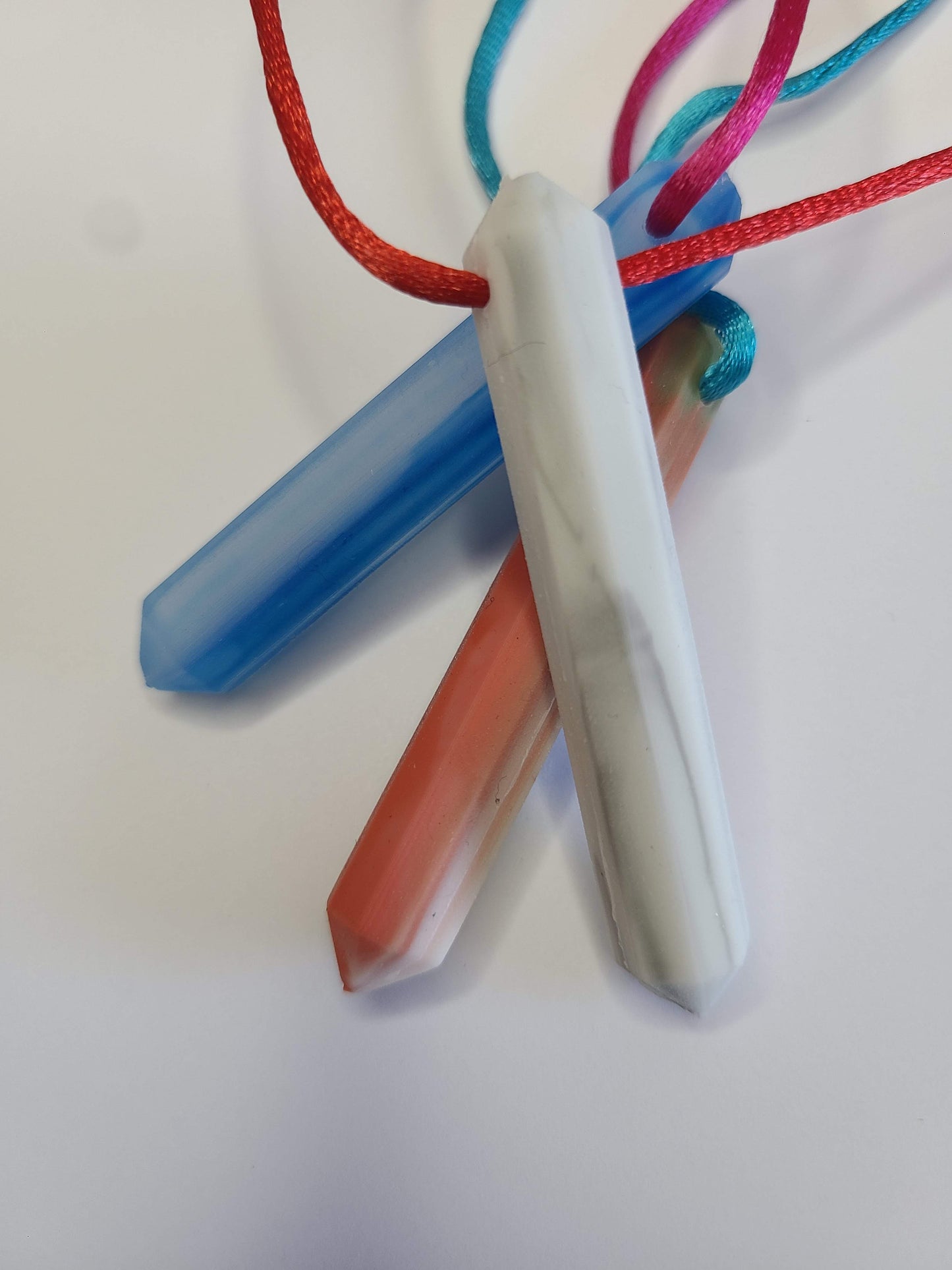 Octagonal Crystal Pendant