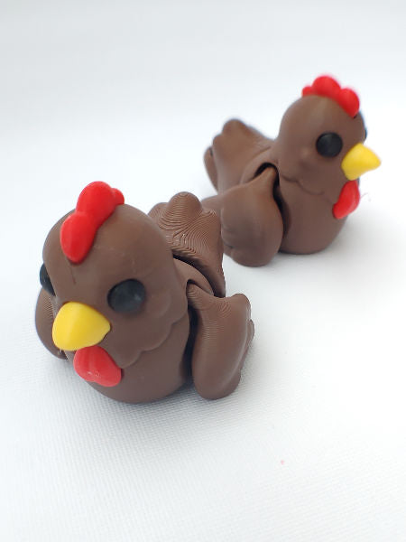 Chicken Fidget Keychain