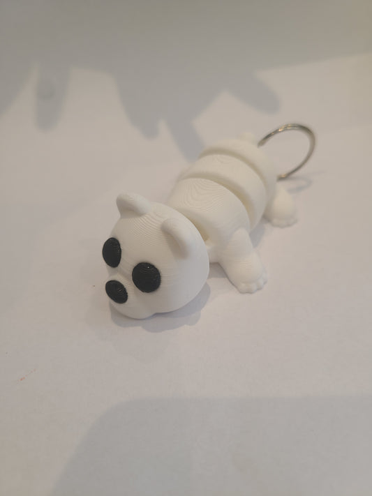 Polar Bear Fidget Keychain