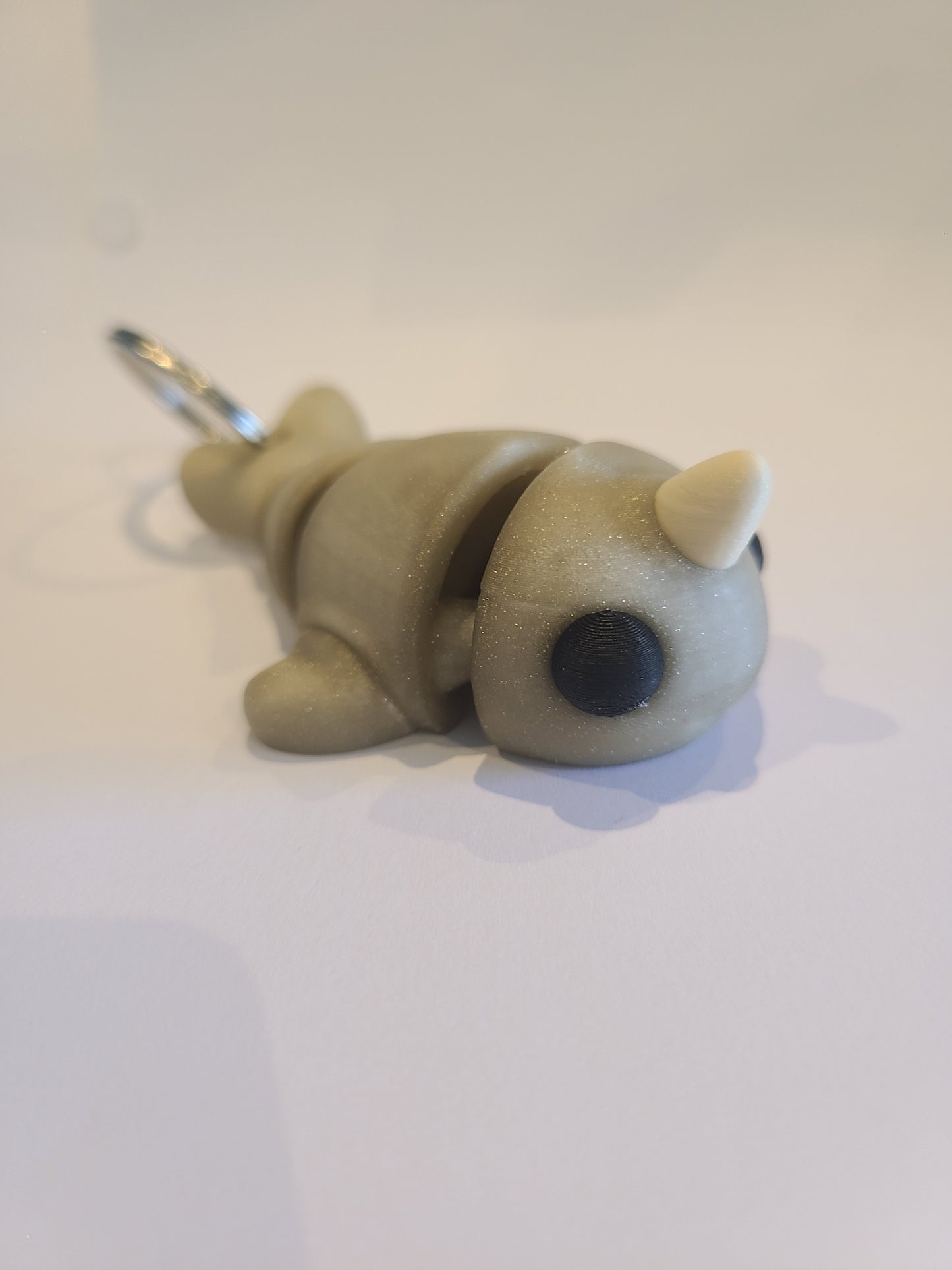 Narwhal Fidget Keychain