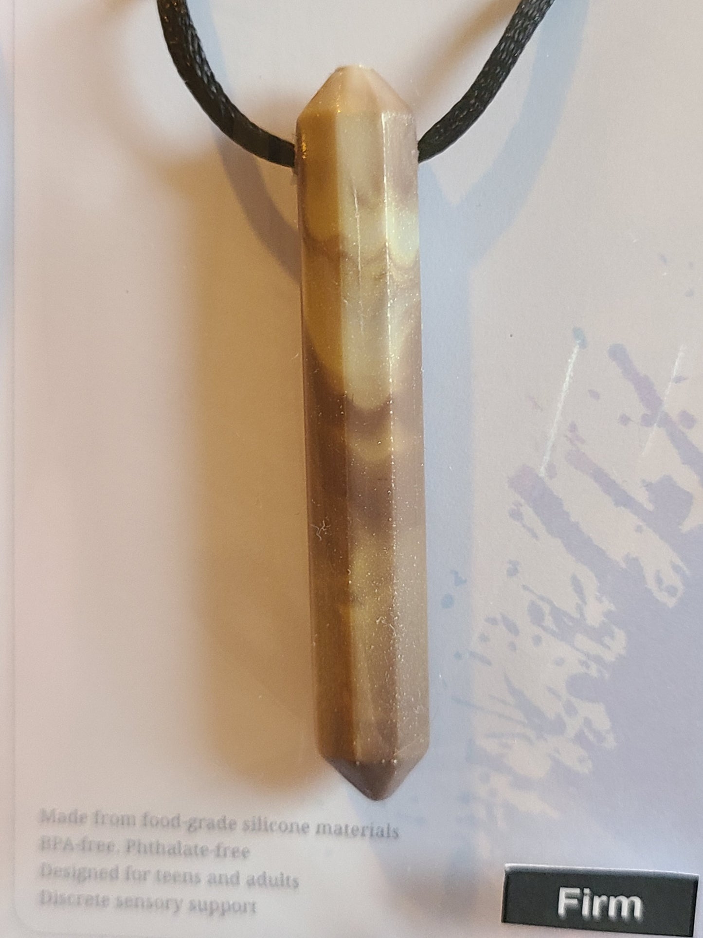 Octagonal Crystal Pendant