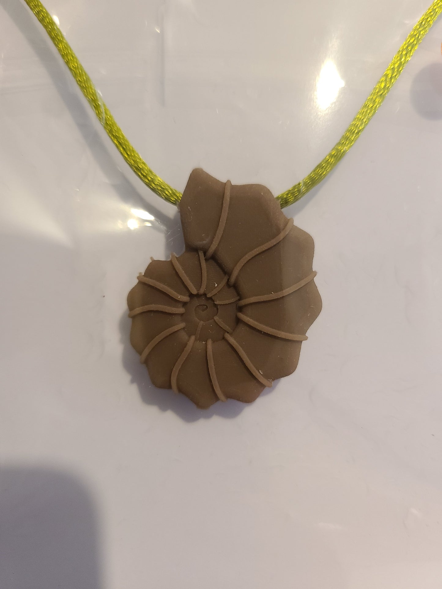 Ammonite Shell Pendant