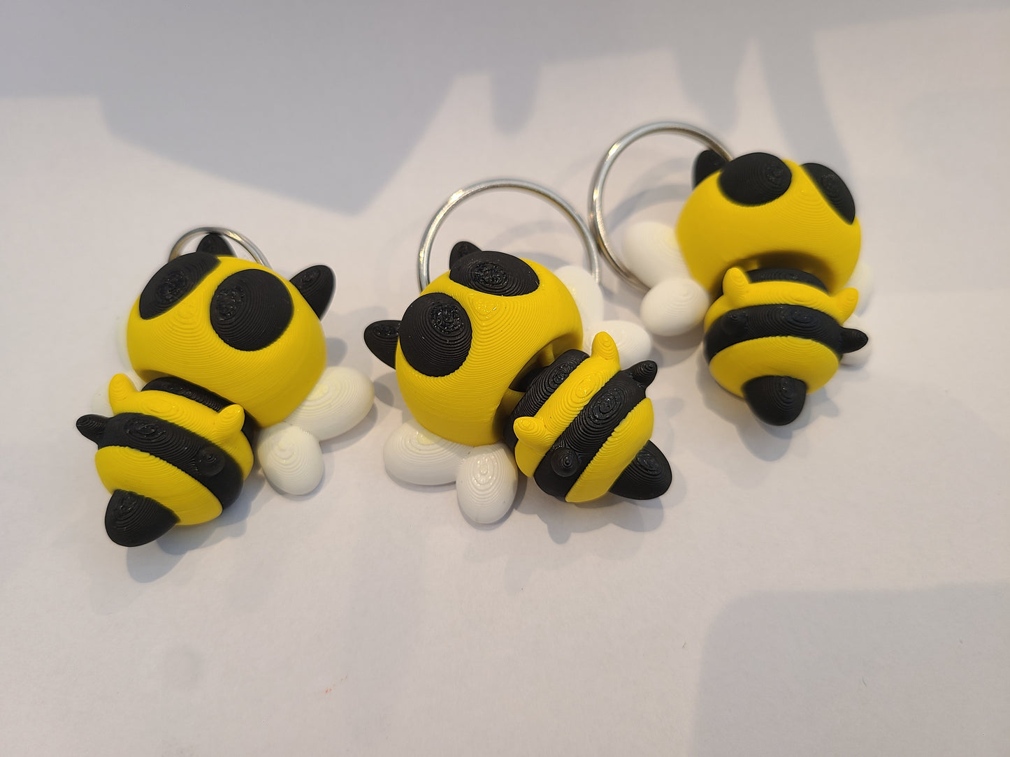Bee Fidget Keychain